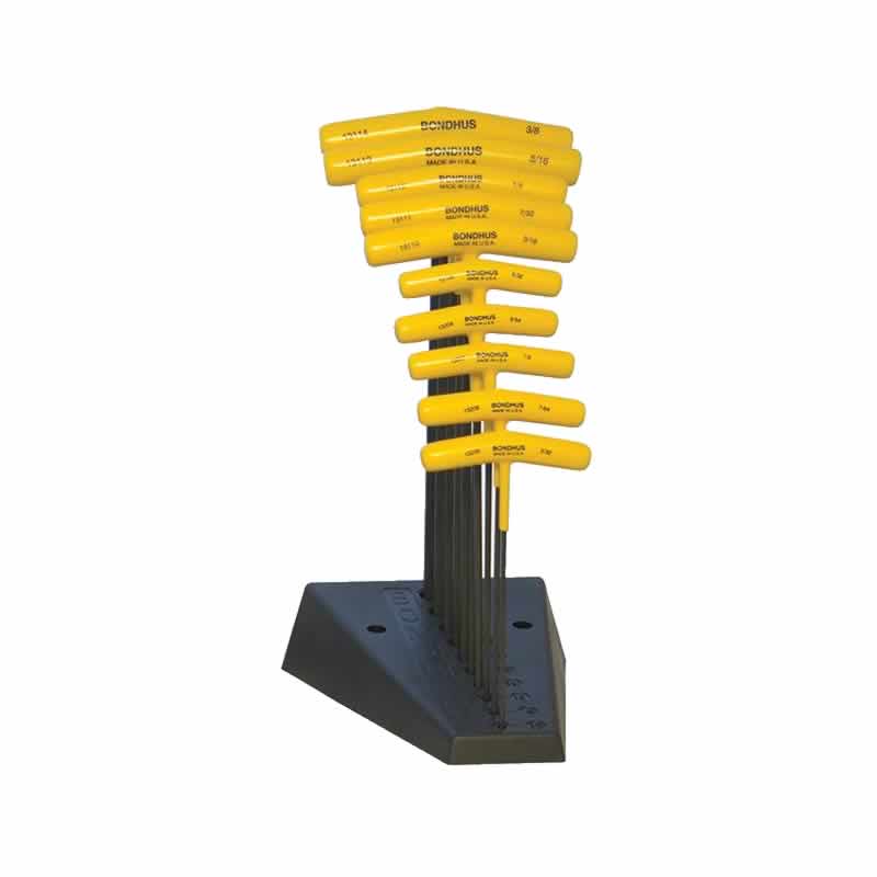 BONDHUS T-HANDLES INCH U.S. 3/32" > 3/8" WITH STAND